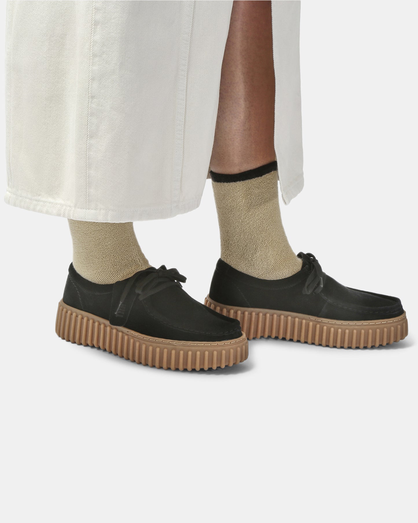 Torhill Bee Black Suede