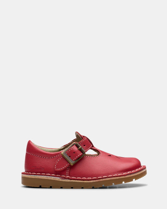 Joyful Skip T. Red Leather